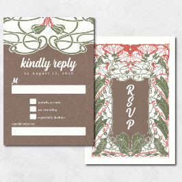 Art Nouveau Floral Elegance 2 RSVP