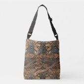 Art Nouveau Floral elegant Crossbody Tas (Voorkant)