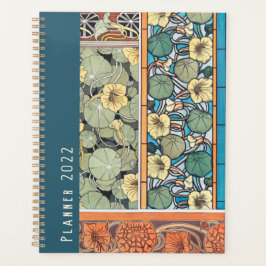  Art Nouveau Floral Grote Planner