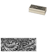 Art Nouveau Floral Leaves  Rubberstempel (Gestempeld)