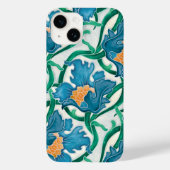 Art Nouveau Floral Majolica Pattern Case-Mate iPhone Case (Achterkant)