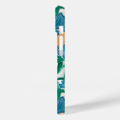 Art Nouveau Floral Majolica Pattern Case-Mate iPhone Case (Achterkant / Links)