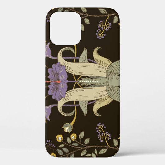 Art Nouveau Floral: motief Case-Mate iPhone Case (Achterkant)