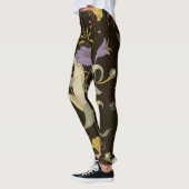 Art Nouveau Floral:  motief Leggings (Links)