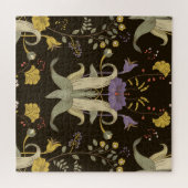 Art Nouveau Floral:  motief Legpuzzel (Horizontaal)