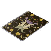 Art Nouveau Floral: motief Notitieboek (Linkerzijde)