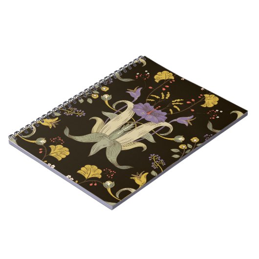 Art Nouveau Floral: motief Notitieboek (Linkerzijde)