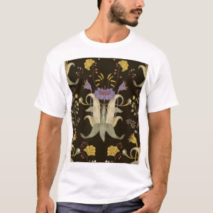 Art Nouveau Floral:  motief T-shirt