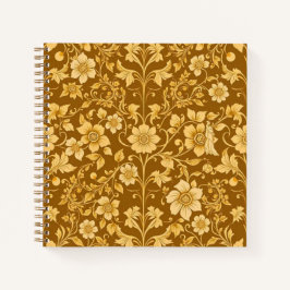 Art Nouveau Floral Notitieboek