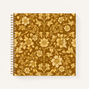 Art Nouveau Floral Notitieboek