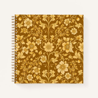 Art Nouveau Floral Notitieboek