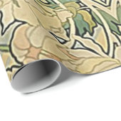 Art Nouveau Floral-Poster Cadeaupapier (Rol Hoek)