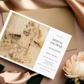 Art Nouveau Floral Vrijgezellenfeest Kaart