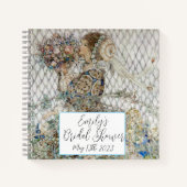  Art Nouveau Floral Vrijgezellenfeest Recept Notitieboek (Voorkant)