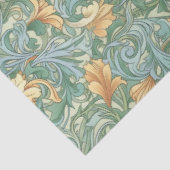 Art Nouveau Floral Wallpaper Design Decoupage Tissuepapier (Detail)