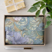 Art Nouveau Floral Wallpaper Design Decoupage Tissuepapier (Geschenk)