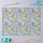 Art Nouveau Floral Wallpaper Design Decoupage Tissuepapier (Craft)