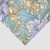 Art Nouveau Floral Wallpaper Design Decoupage Tissuepapier (Detail)