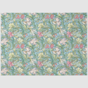 Art Nouveau Floral Wallpaper Design Decoupage Tissuepapier