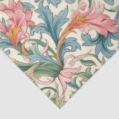 Art Nouveau Floral Wallpaper Design Decoupage Tissuepapier (Detail)