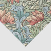 Art Nouveau Floral Wallpaper Design Decoupage Tissuepapier (Detail)