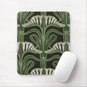 Art Nouveau Flower Design - Mousepad Muismat (Met muis)