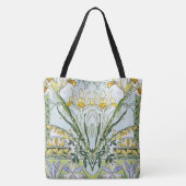 Art Nouveau Flower Garden Tote Bag (Achterkant)