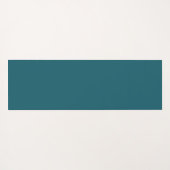 Art Nouveau Flowers in Blue Yogamat (Achterkant (horizontaal))