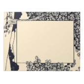 Art Nouveau Forest Notitieblok (Voorkant)