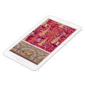 Art nouveau fox fazant Foxglove verneuil Magneet (Linkerzijde)