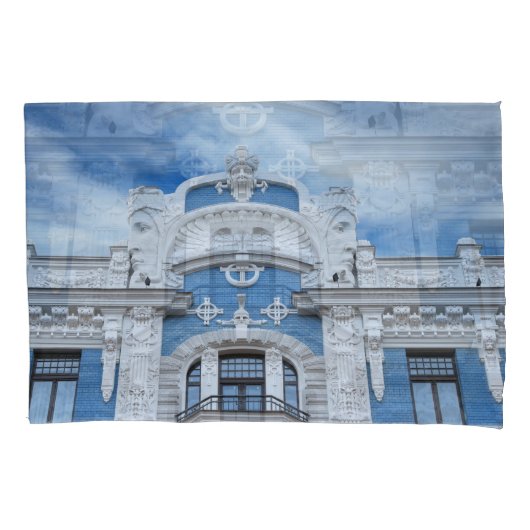 Art Nouveau Fragment: Riga's architectonische deta Kussensloop (Voorkant)