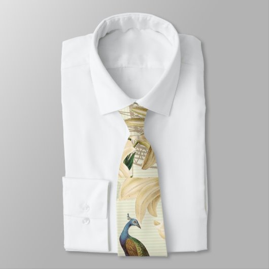 art nouveau frans lily  birdcage peace ock stropdas (Gebonden)