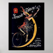 Art Nouveau Franse Fietsadvertentie Poster (Voorkant)