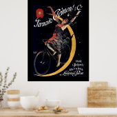 Art Nouveau Franse Fietsadvertentie Poster (Keuken)