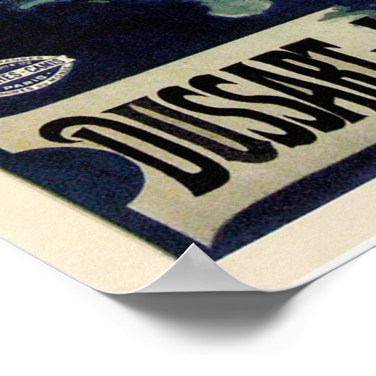  art nouveau French bicycle ad Poster (Hoek)