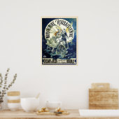  art nouveau French bicycle ad Poster (Keuken)
