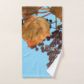 Art Nouveau Frost Druiven Bad Handdoek (Handdoek)