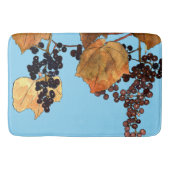 Art Nouveau Frost Druiven Badmat (Voorkant)