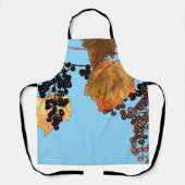 Art Nouveau Frost Druiven Schort (Voorkant)