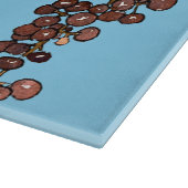 Art Nouveau Frost Druiven Snijplank (Hoek)