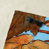 Art Nouveau Frost Druiven Strandlaken (In situ)