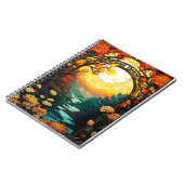 Art Nouveau Garden Arch Scene Notitieboek (Linkerzijde)