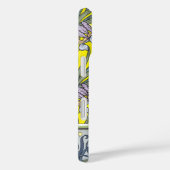 Art Nouveau, Garden Iris Flowers Case-Mate iPhone Case (Achterkant / Rechts)