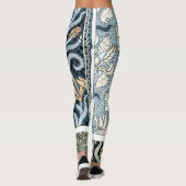 Art Nouveau, Garden Iris Flowers Leggings (Achterkant)