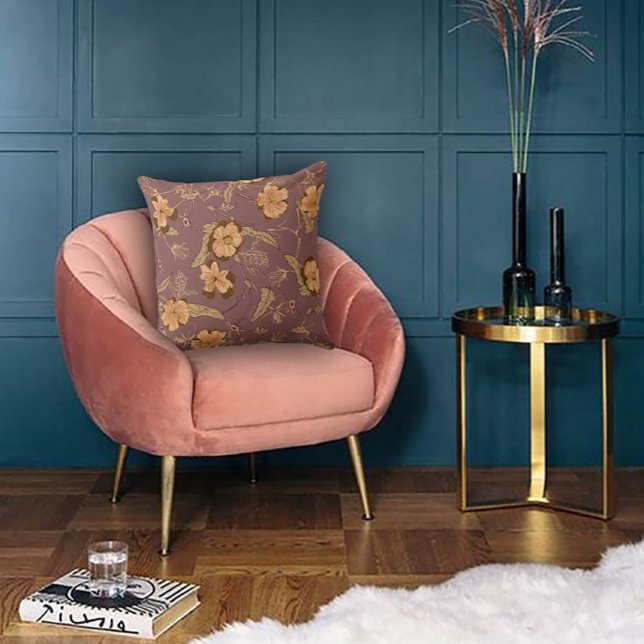 Art Nouveau Garden Muse Design Kussen (Creator heeft geüpload)