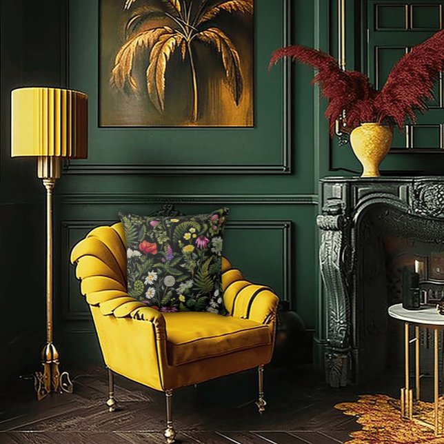 Art Nouveau Garden Muse Design Kussen (Creator heeft geüpload)