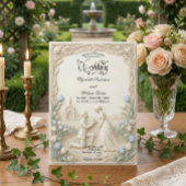 Art Nouveau Garden Proposal Traditional Wedding   Kaart