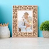 Art Nouveau gebladerte & bloemmotief Gegraveerde Lijstjes