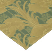 Art Nouveau Geel Poppies Patroon Tafelkleed (Gekanteld)