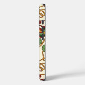 Art Nouveau-geïnspireerd bloemendesign Case-Mate iPhone Case (Achterkant / Links)